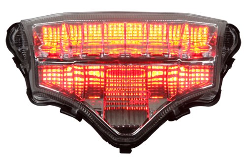 Amazon.com: Integrated Sequential LED Tail Lights Clear Lens for